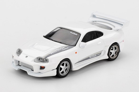 MINI-GT 1/64 Toyota スープラ VeilSide コンバット V-I ホワイト(右ハンドル) 【MGT01104-R】 (ミニカー)画像
