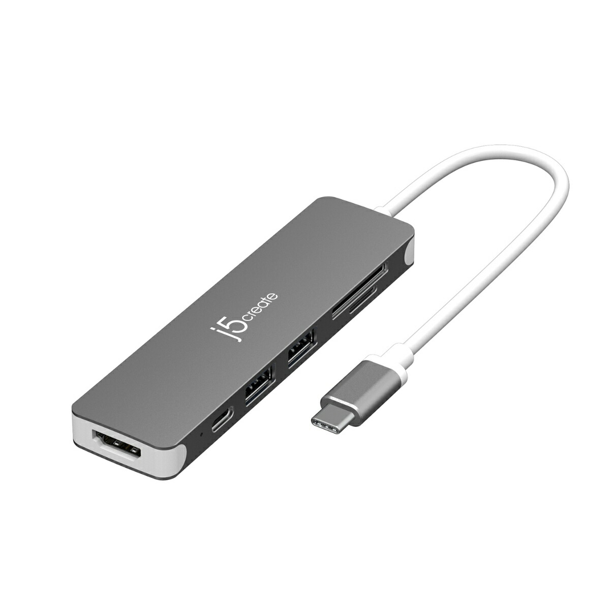 ブックス: USB-C スリム 6in1 マルチアダプター - j5 create - 4712795086485 : PCソフト・周辺機器 5,389円