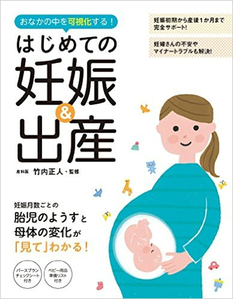 はじめての妊娠＆出産おなかの中を可視化する！[竹内正人]