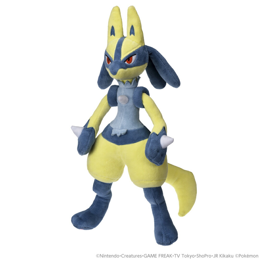 ポケットモンスター　ポケモンぬいぐるみ 黄色いルカリオ画像