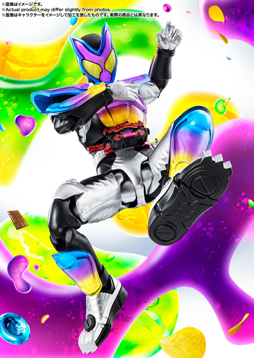 S.H.Figuarts 仮面ライダーガヴ ポッピングミフォーム (初回生産) (塗装済み可動フィギュア) 画像9