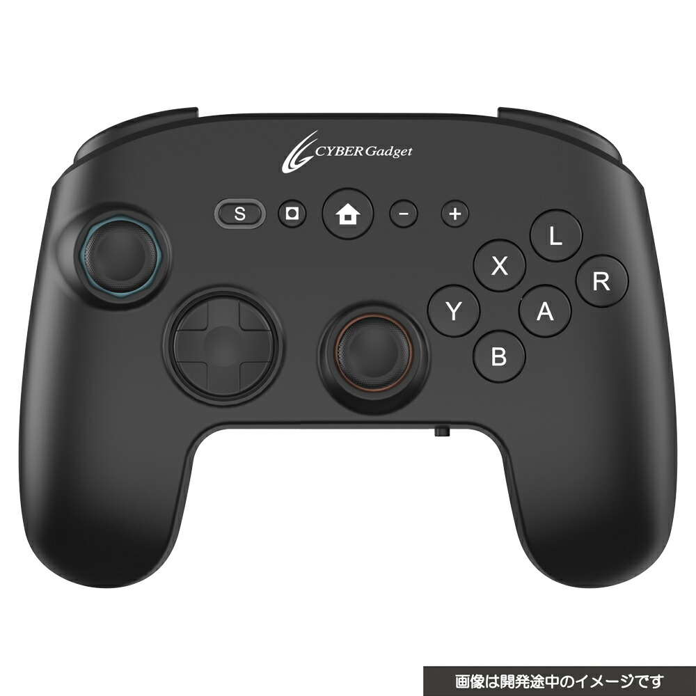 CYBER ・ ゲーミングコントローラー 6B 無線タイプ（ Switch2 用） ブラック画像