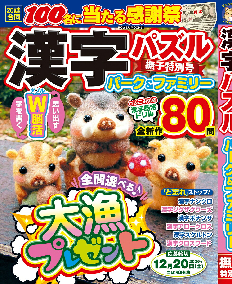 漢字パズルパーク＆ファミリー撫子特別号（POWERMOOK51）