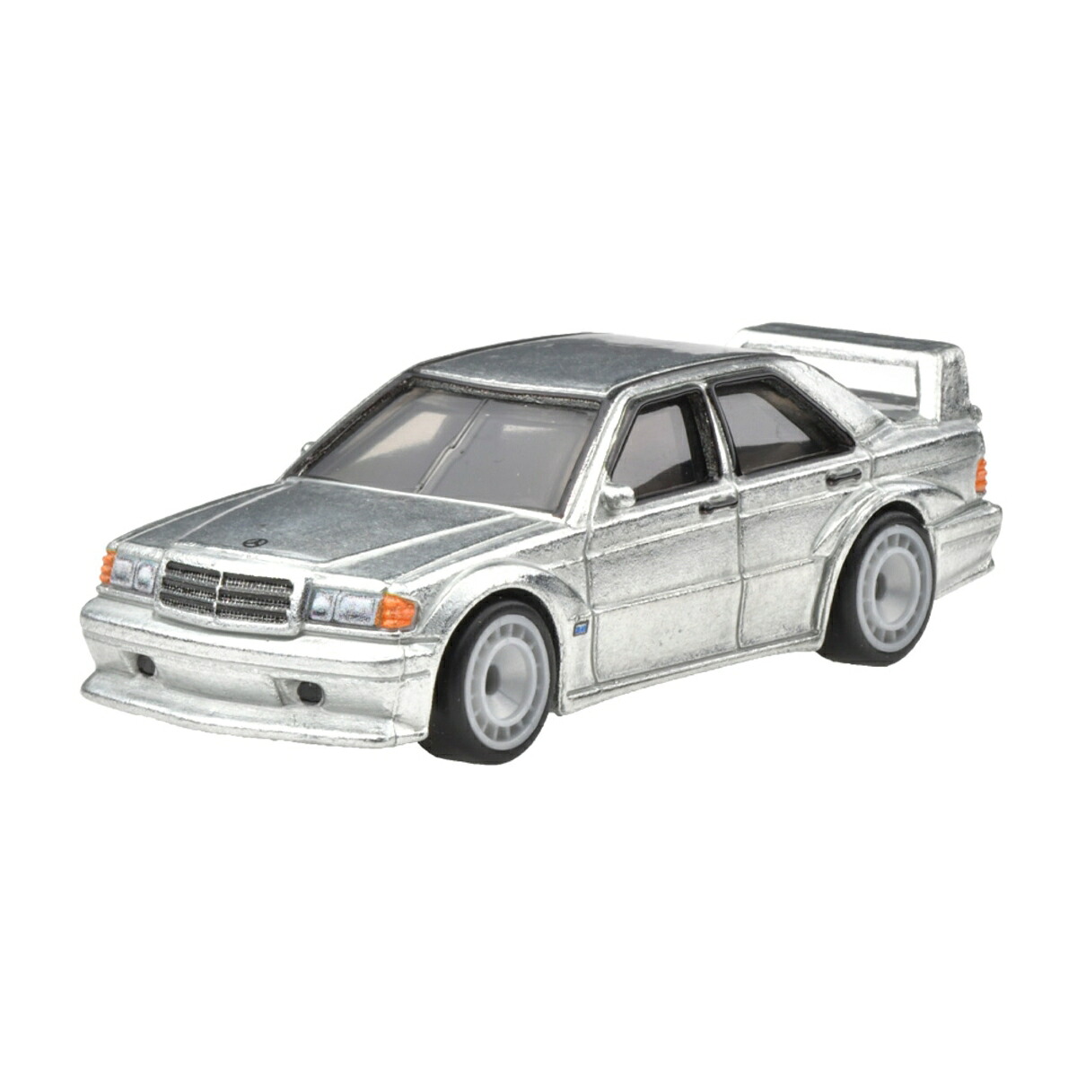 ホットウィール(HotWheels)カーカルチャーモダン・クラシックスメルセデス・ベンツ190E2.5-16エボリューションII乗り物おもちゃミニカー3歳からシルバーHRV98