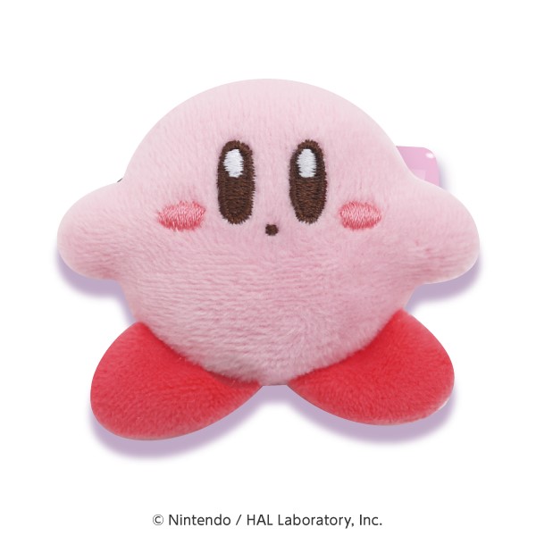 星のカービィ もふもふバッジ 2カービィ おすまし画像
