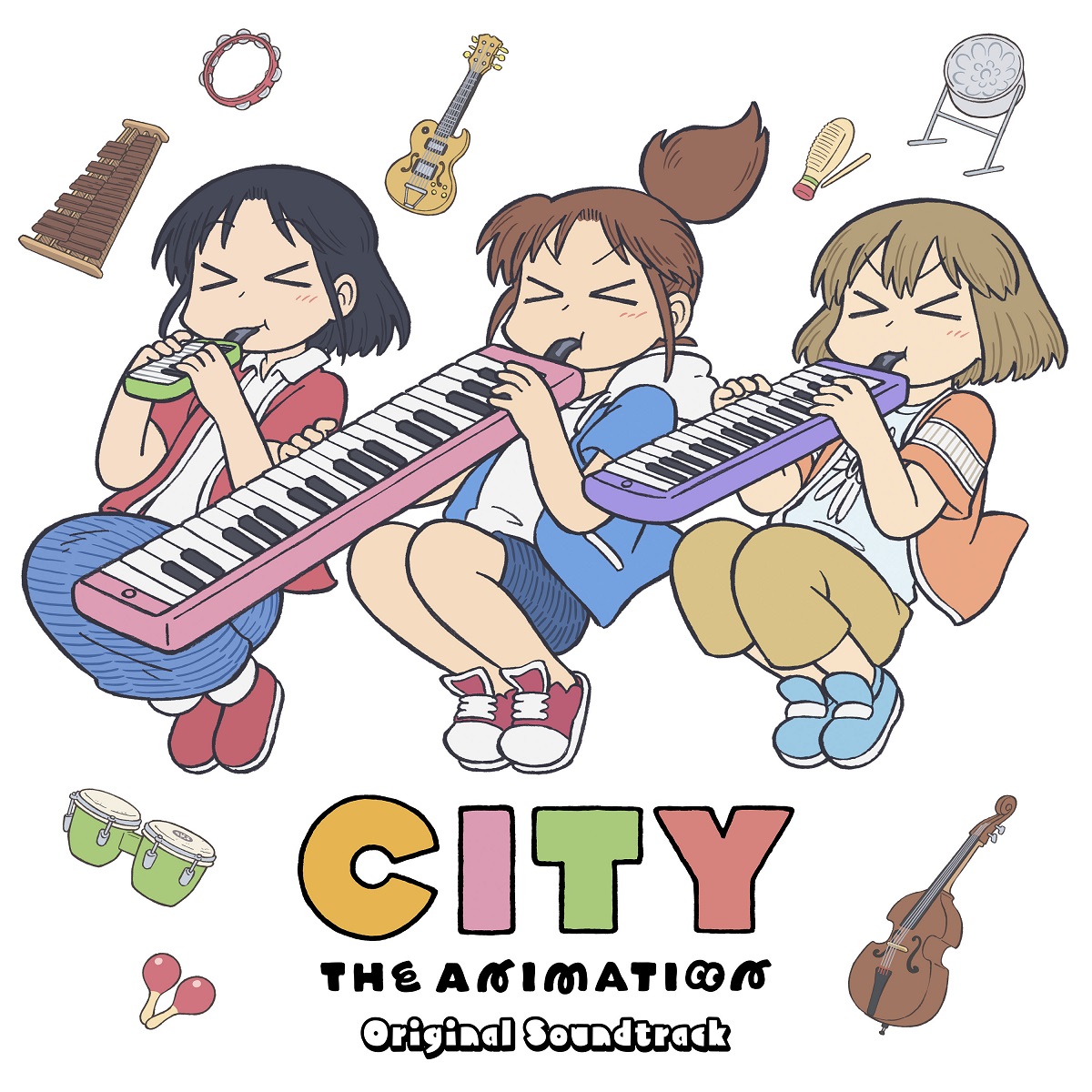 【楽天ブックス限定先着特典】TVアニメ「CITYTHEANIMATION」オリジナル・サウンドトラック【アナログ盤】(マグネットシート（6cm角）)[ピラニアンズ]