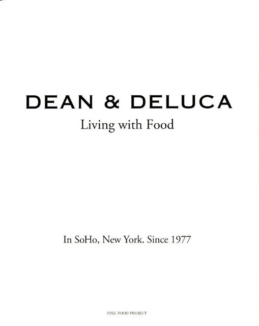 楽天ブックス: Dean ＆ Deluca - Living with food - Fine Food