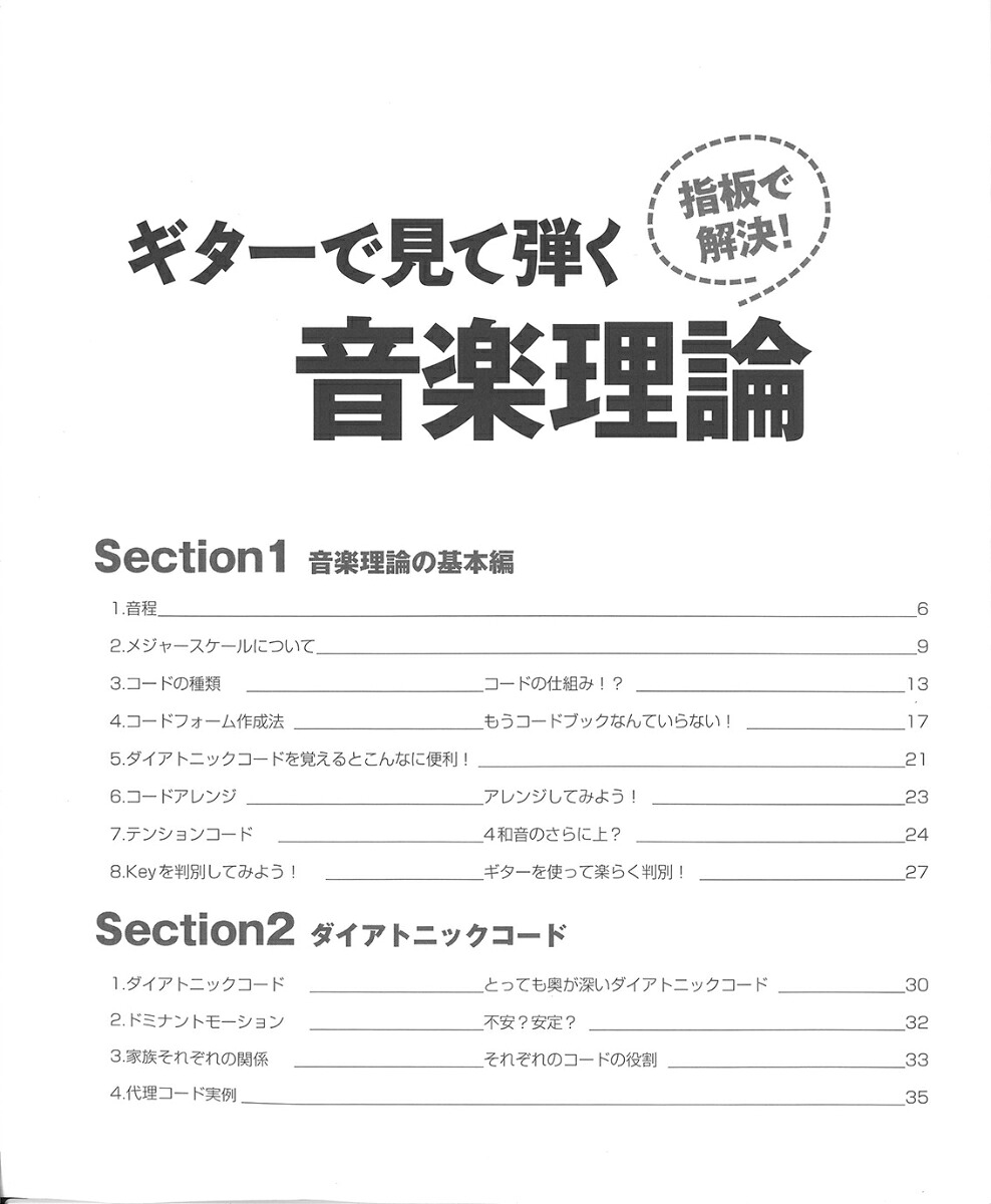 ギターで見て弾く音楽理論指板で解決![四月朔日義昭]