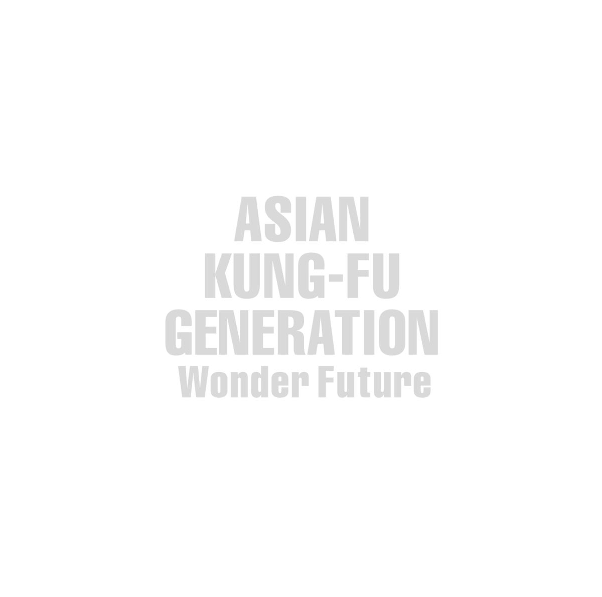 楽天ブックス: Wonder Future (完全生産)【アナログ盤】 - ASIAN KUNG-FU GENERATION -  4560427286556 : CD