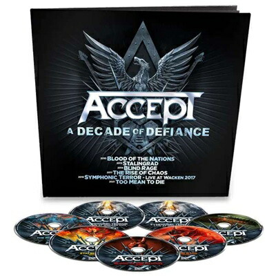 ブックス: 【輸入盤】Decade Of Defiance (7CD)(Earbook) - Accept - 4065629696559 : CD