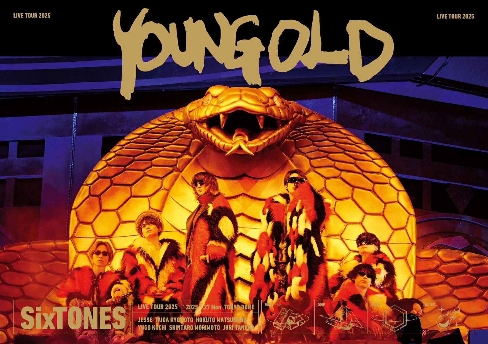 YOUNGOLD(Blu-ray�̾���)��Blu-ray��[SixTONES]
