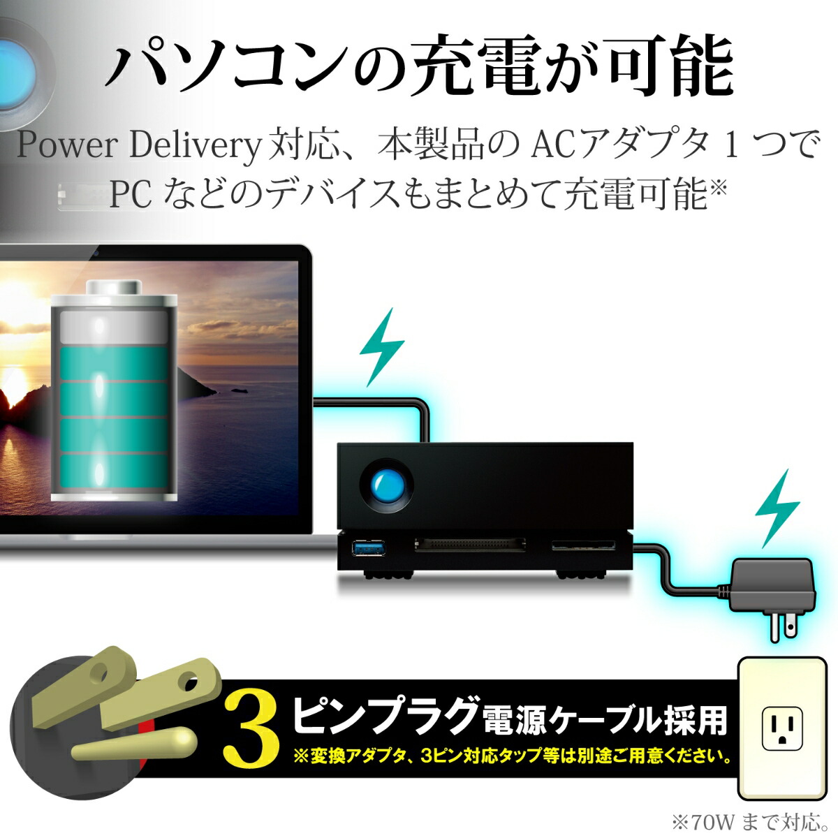 ブックス: 1big Dock HDD 4TB - LaCie - 3660619406593 : PCソフト・周辺機器