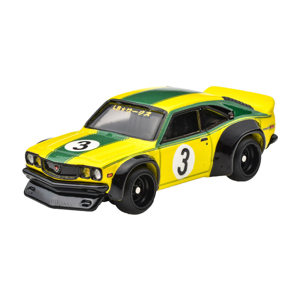 ホットウィール(HotWheels)カーカルチャージャパンヒストリックス4マツダRX-3乗り物おもちゃミニカー3歳からイエローHRV84