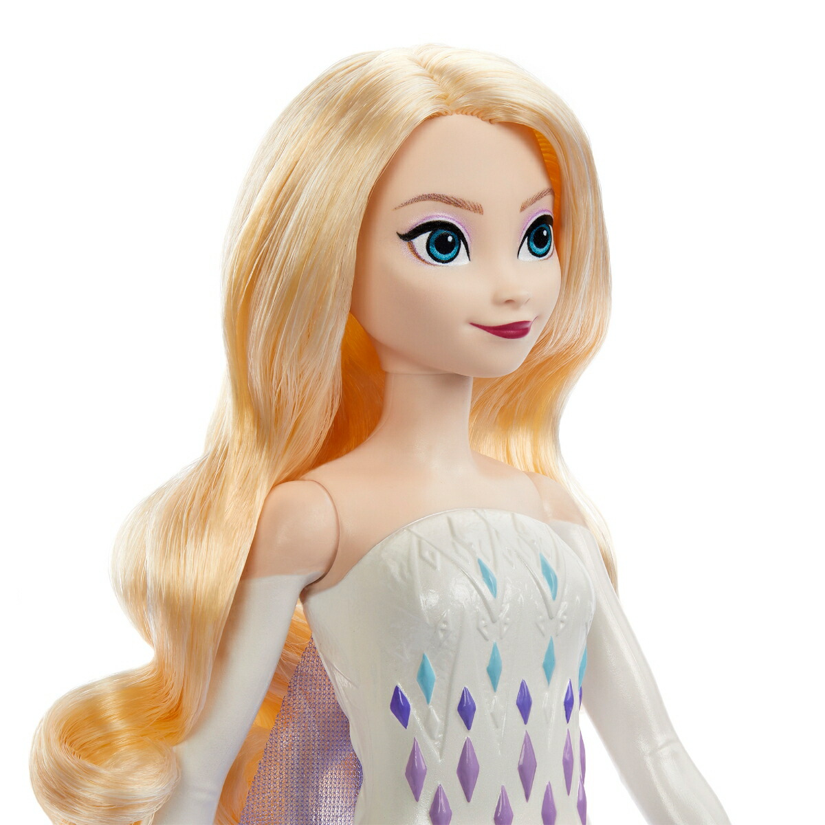マテルアナと雪の女王（DisneyFrozen）エルサとオラフポンっとスタンプ！ゆきあそびきせかえ人形・ハウスままごと・ごっこ遊びプレイセットドール、フィギュア各1体付3歳からホワイトHYH10