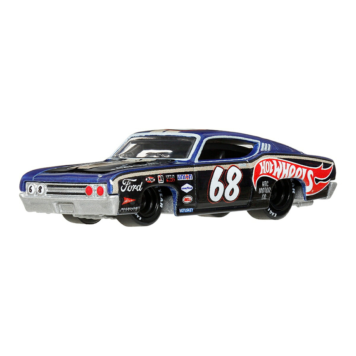 ホットウィール(HotWheels)ブールバード'69フォードトリノタラデガ乗り物おもちゃミニカー3歳からブルーJHW28