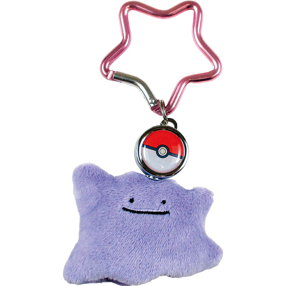 ポケットモンスターカバー付きリールキーホルダー　メタモンーー画像