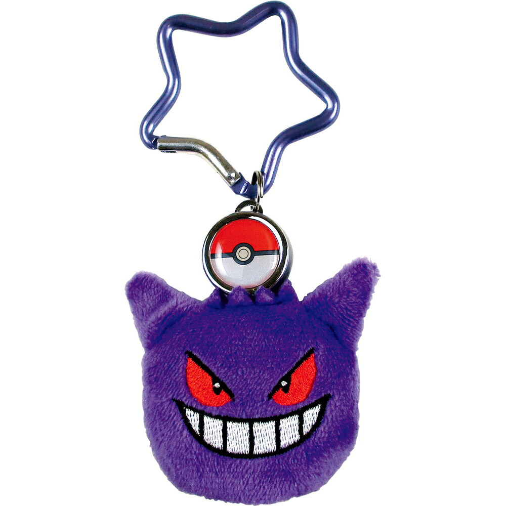 ポケットモンスターカバー付きリールキーホルダー　ゲンガーーー画像