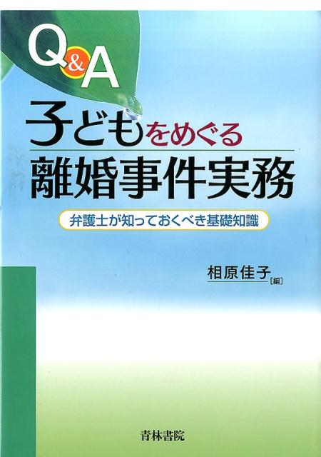 楽天ブックス: Q＆A子どもをめぐる離婚事件実務 - 弁護士が知っておく