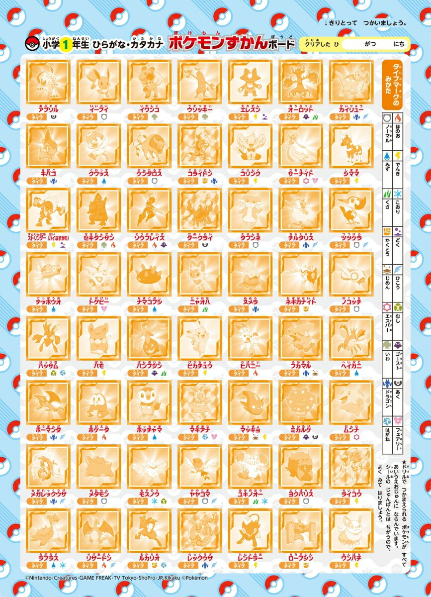 ポケモンずかんドリル小学1年生ひらがな・カタカナ（知育ドリル）[吉永幸司]