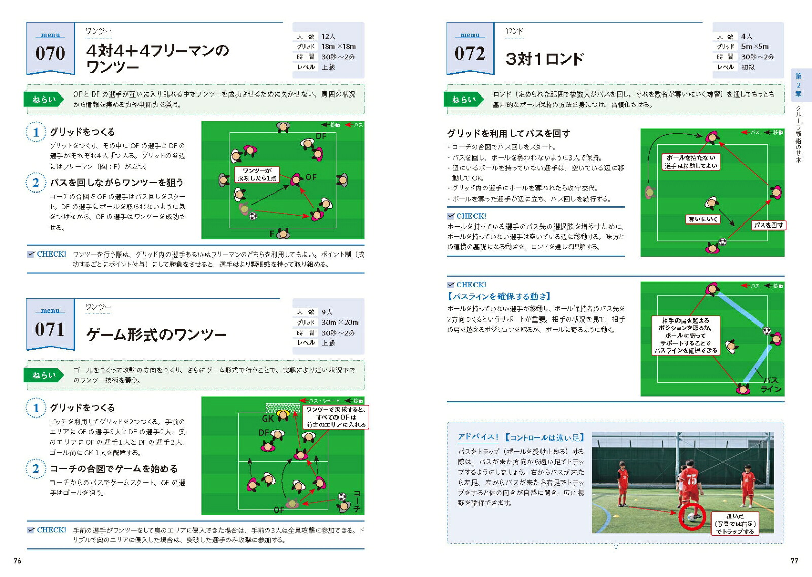 指導者と選手が一緒に学べる！サッカー練習メニュー200[末本亮太]