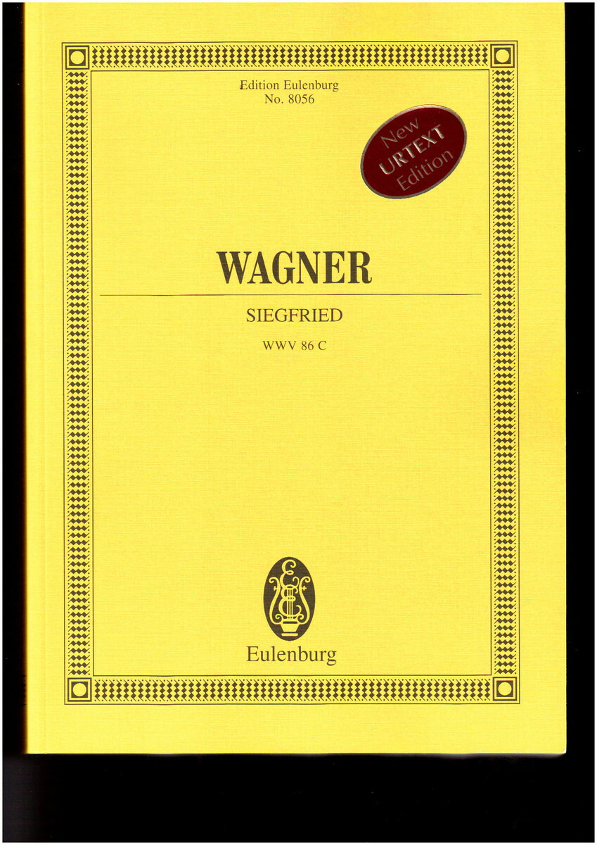楽天ブックス 輸入楽譜 ワーグナー Richard 楽劇 ニーベルングの指輪 第2夜 ジークフリート 全曲 新ワーグナー全集版 Doge Voss編 スタディ スコア ワーグナー Richard 本