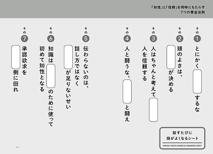 頭のいい人が話す前に考えていること[安達裕哉]
