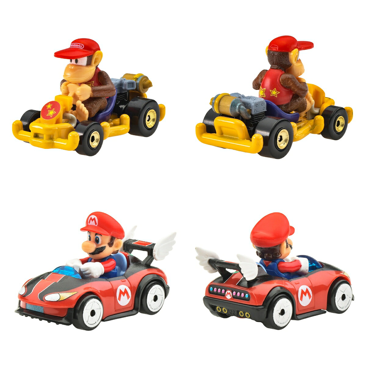 ホットウィール(HotWheels)マリオカートアソート乗り物おもちゃミニカー8台入りBOX販売3歳からマルチGBG25-988E