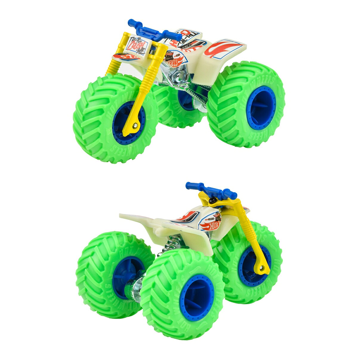 ホットウィール(HotWheels)光る！モンスタートラックアソート乗り物おもちゃミニカー6台入りBOX販売3歳からマルチJFX08-986G