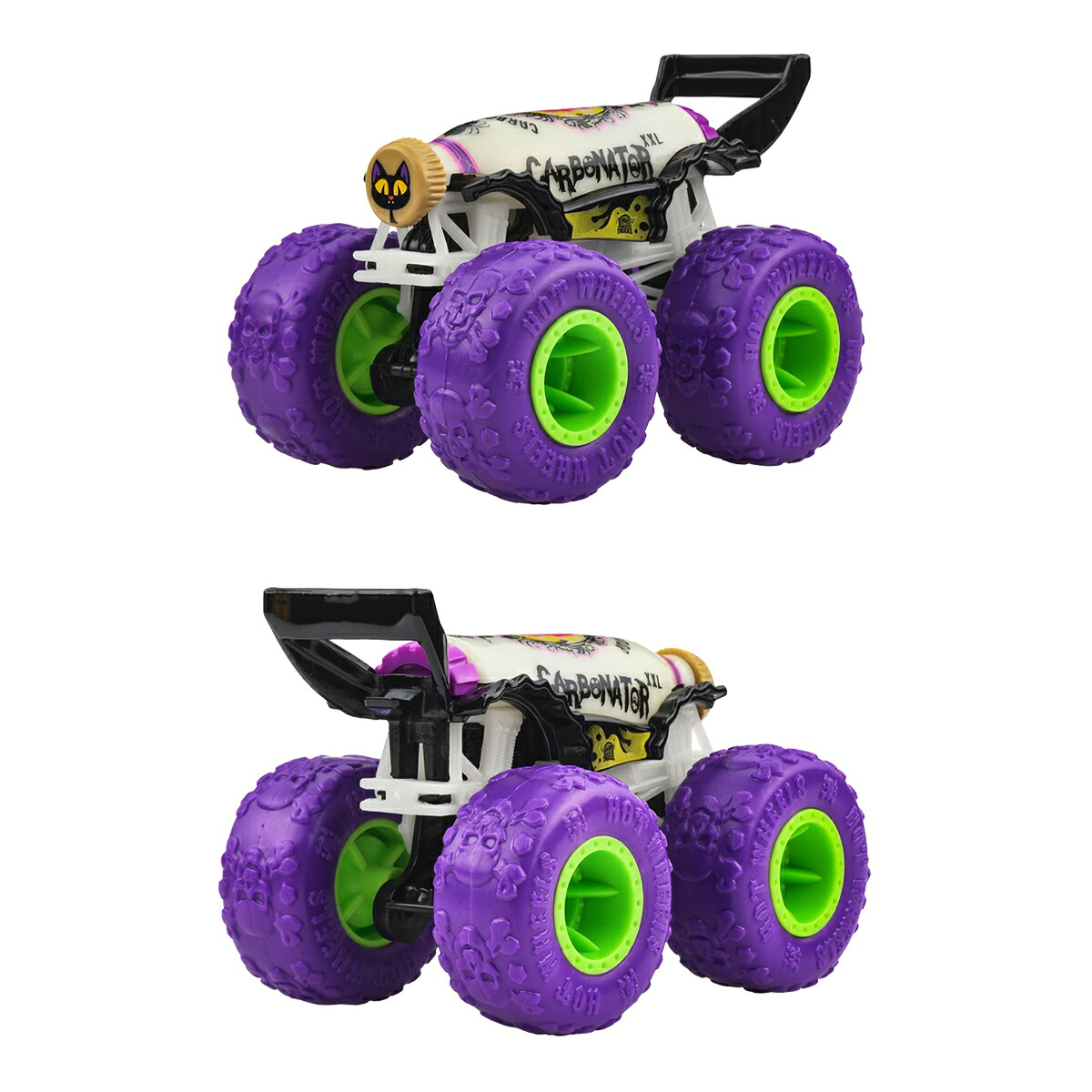ホットウィール(HotWheels)光る！モンスタートラックアソート乗り物おもちゃミニカー6台入りBOX販売3歳からマルチJFX08-986G