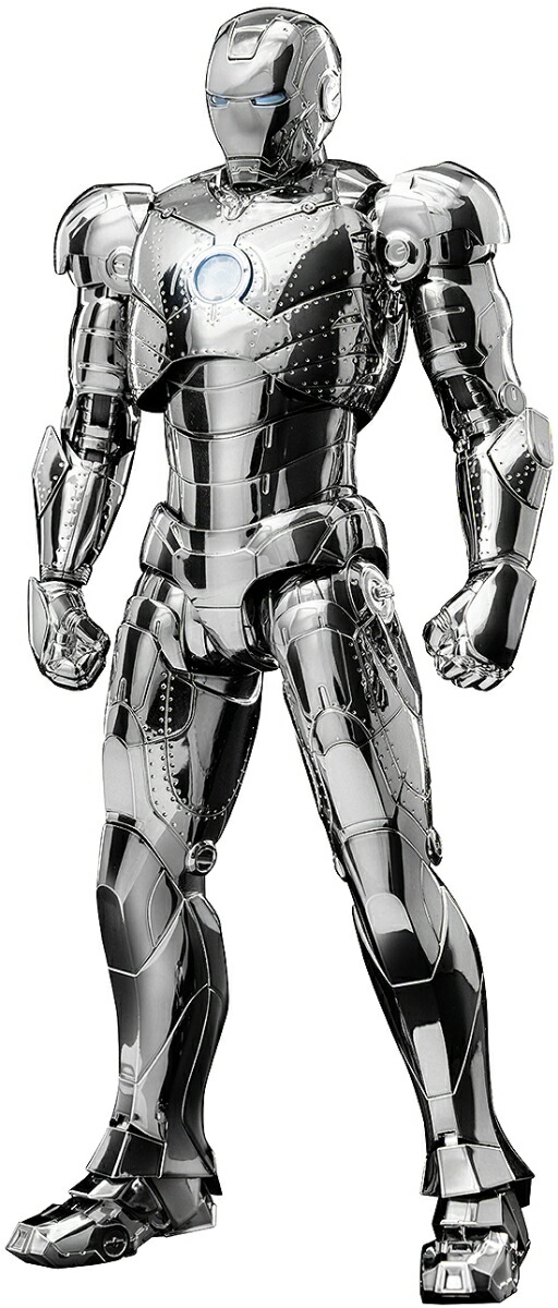 ブックス: 1/12 DLX Iron Man Mark 2 (Chrome Edition)（DLX アイアンマン・マーク2（クローム・エディション）） (塗装済み可動フィギュア) - 玩具 - 4595055216712 : ゲーム