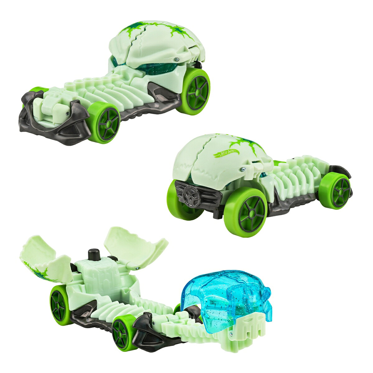 ホットウィール(HotWheels)レースでGo!?アソート乗り物おもちゃ1:32ミニカー4台入りBOX販売3歳からマルチJJX15-986B
