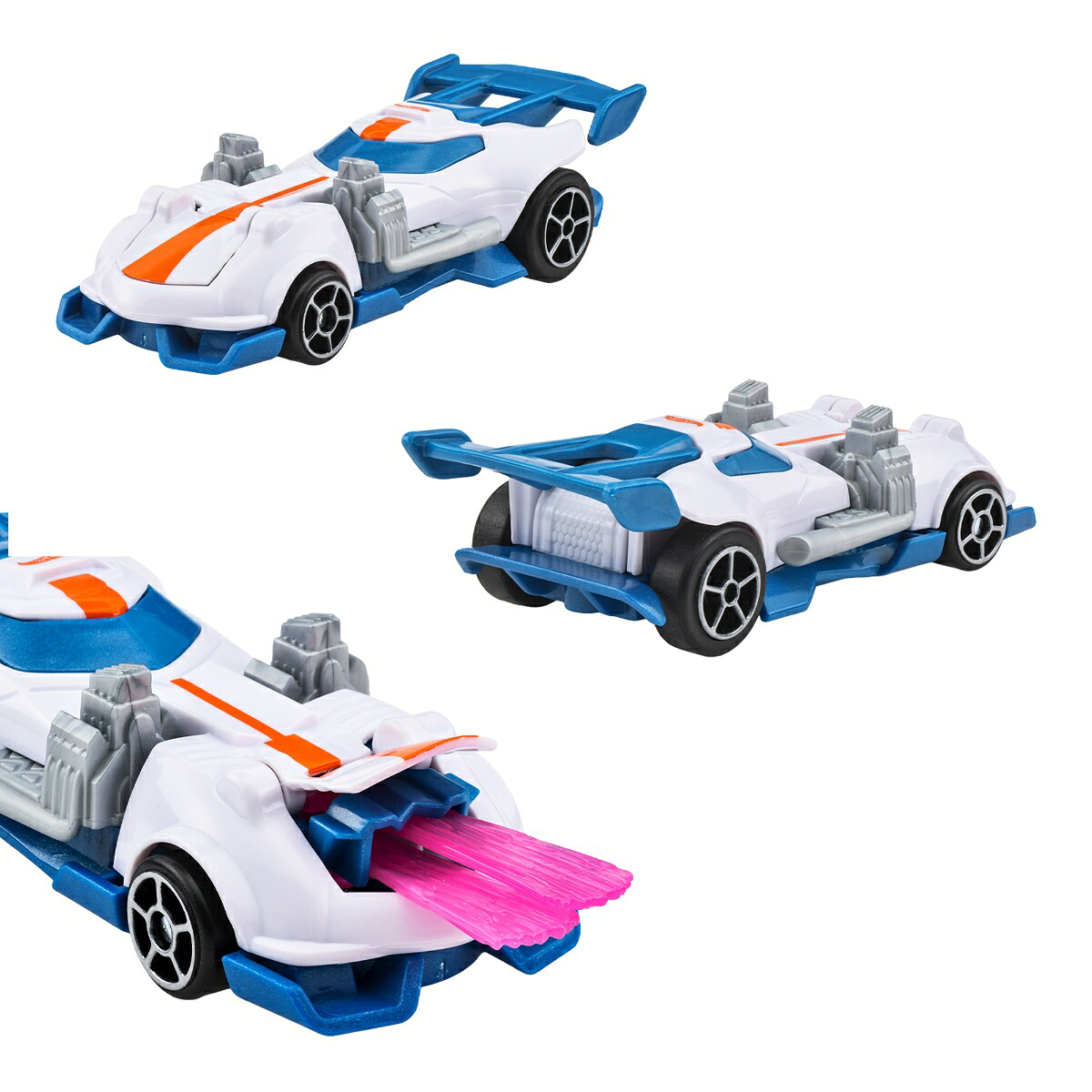 ホットウィール(HotWheels)レースでGo!?アソート乗り物おもちゃ1:32ミニカー4台入りBOX販売3歳からマルチJJX15-986B