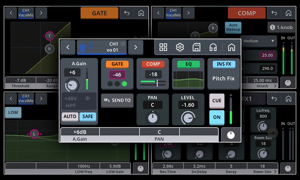 YAMAHAUSB�����ǥ������󥿡��ե�����URX44VB(�֥�å�)
