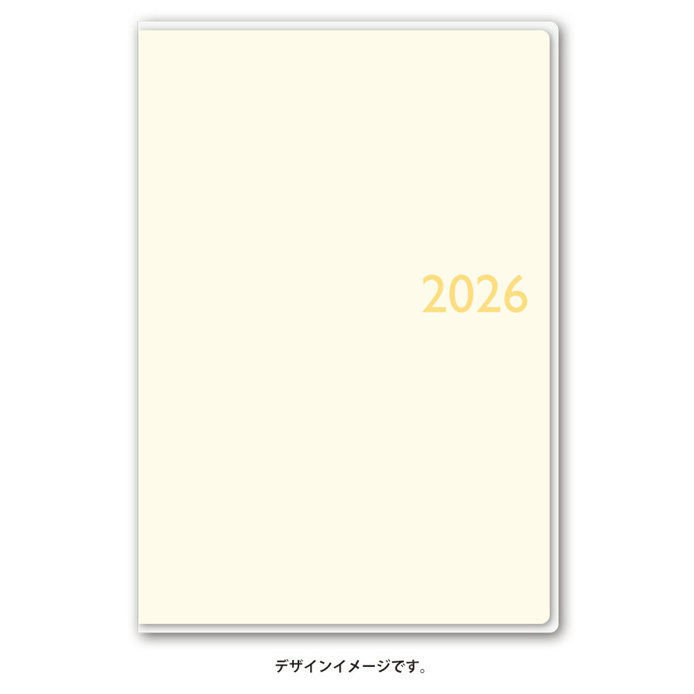 能率 2026年4月始まり ウィークリー手帳 NOLTY(ノルティ) スコラライト（アイボリー）9211画像