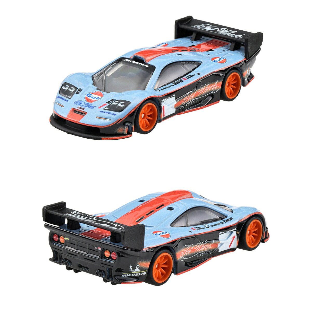 ホットウィール(HotWheels)プレミアムコレクターセットアソート-ル・マンレースガルフセット乗り物おもちゃミニカー4台3歳からマルチGMH39-987F