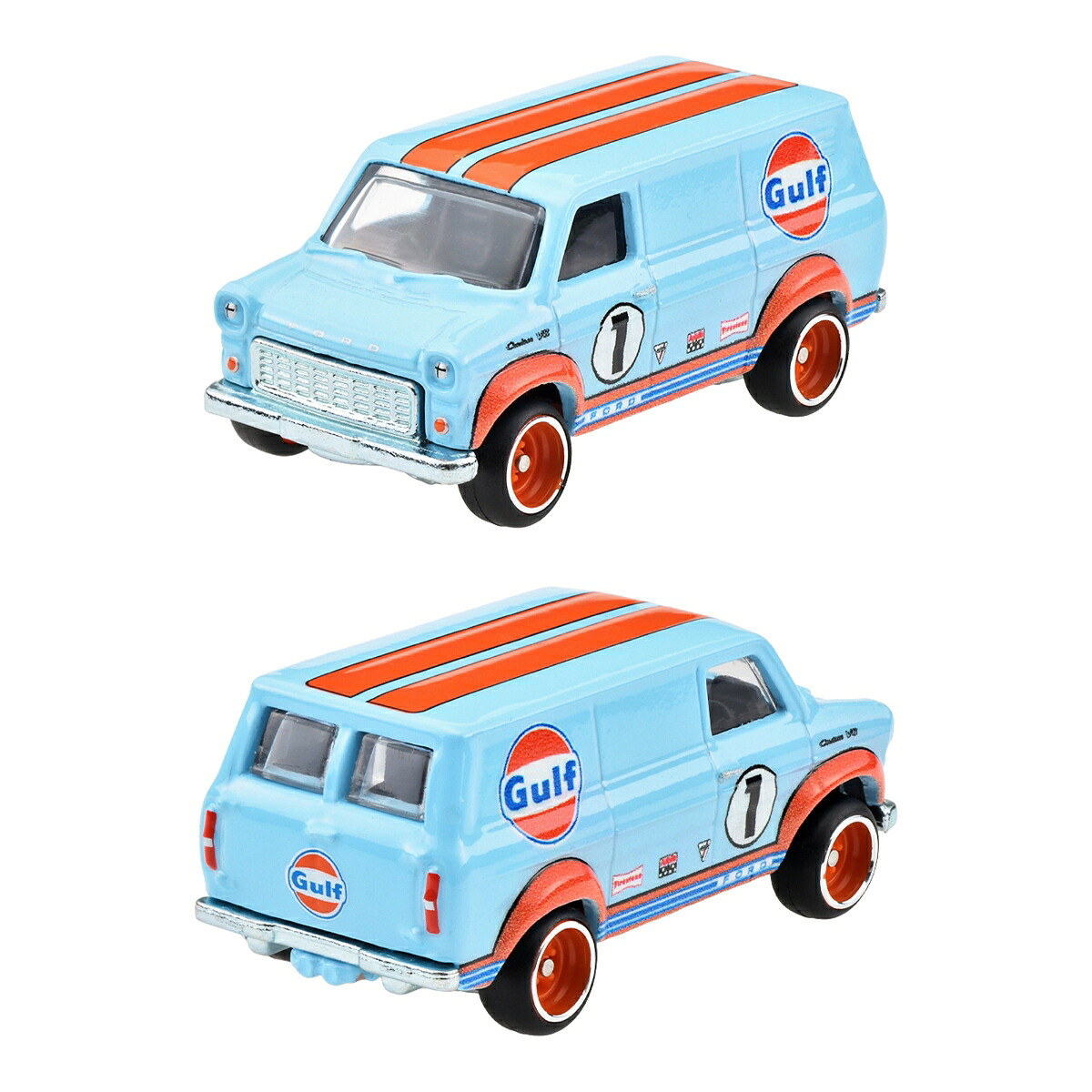 ホットウィール(HotWheels)プレミアムコレクターセットアソート-ル・マンレースガルフセット乗り物おもちゃミニカー4台3歳からマルチGMH39-987F