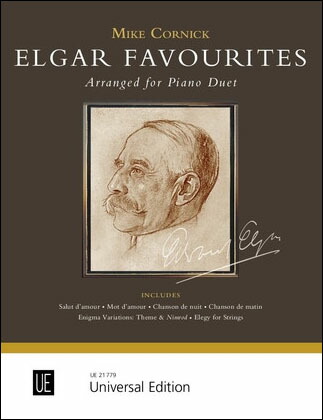 【輸入楽譜】エルガー, Edward: ピアノ連弾のためのエルガー作品集ー/Cornick編曲画像
