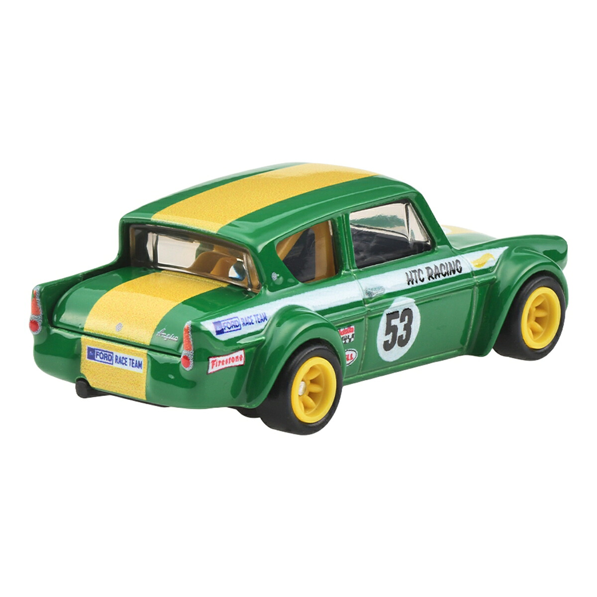 ホットウィール(HotWheels)プレミアム2パックカスタム'64ギャラクシー500/'67フォードアングリアレーサー乗り物おもちゃミニカー3歳からマルチJHW50