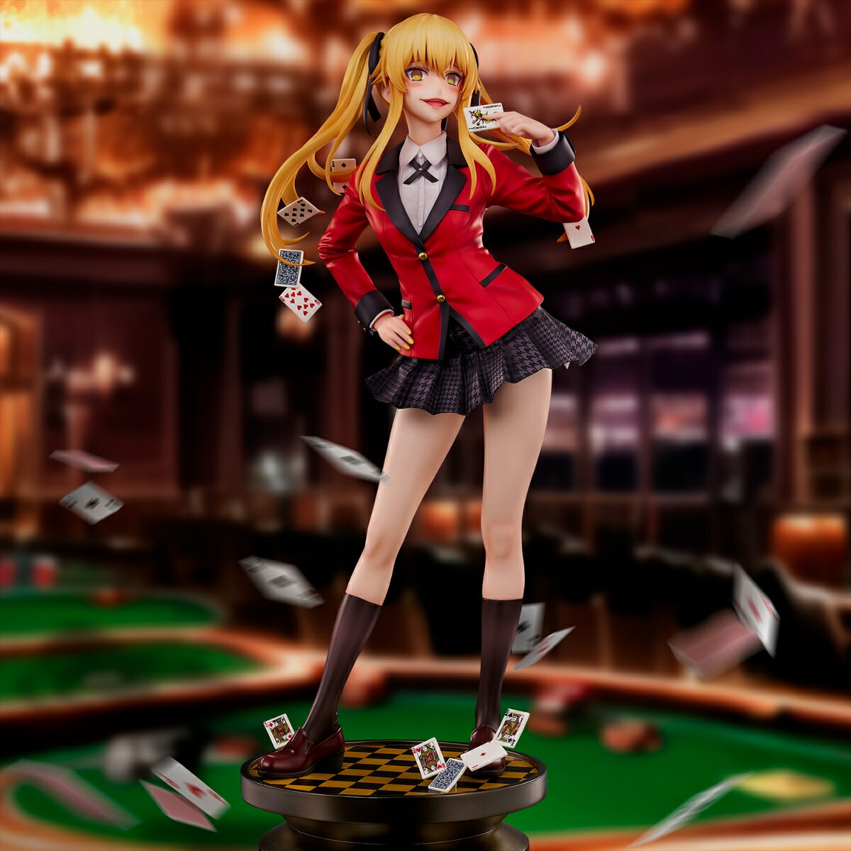 賭ケグルイ×× バニーVer. 1/4スケールフィギュア 賭ケグルイ××」より「早乙女芽亜里」がセクシーバニー姿で