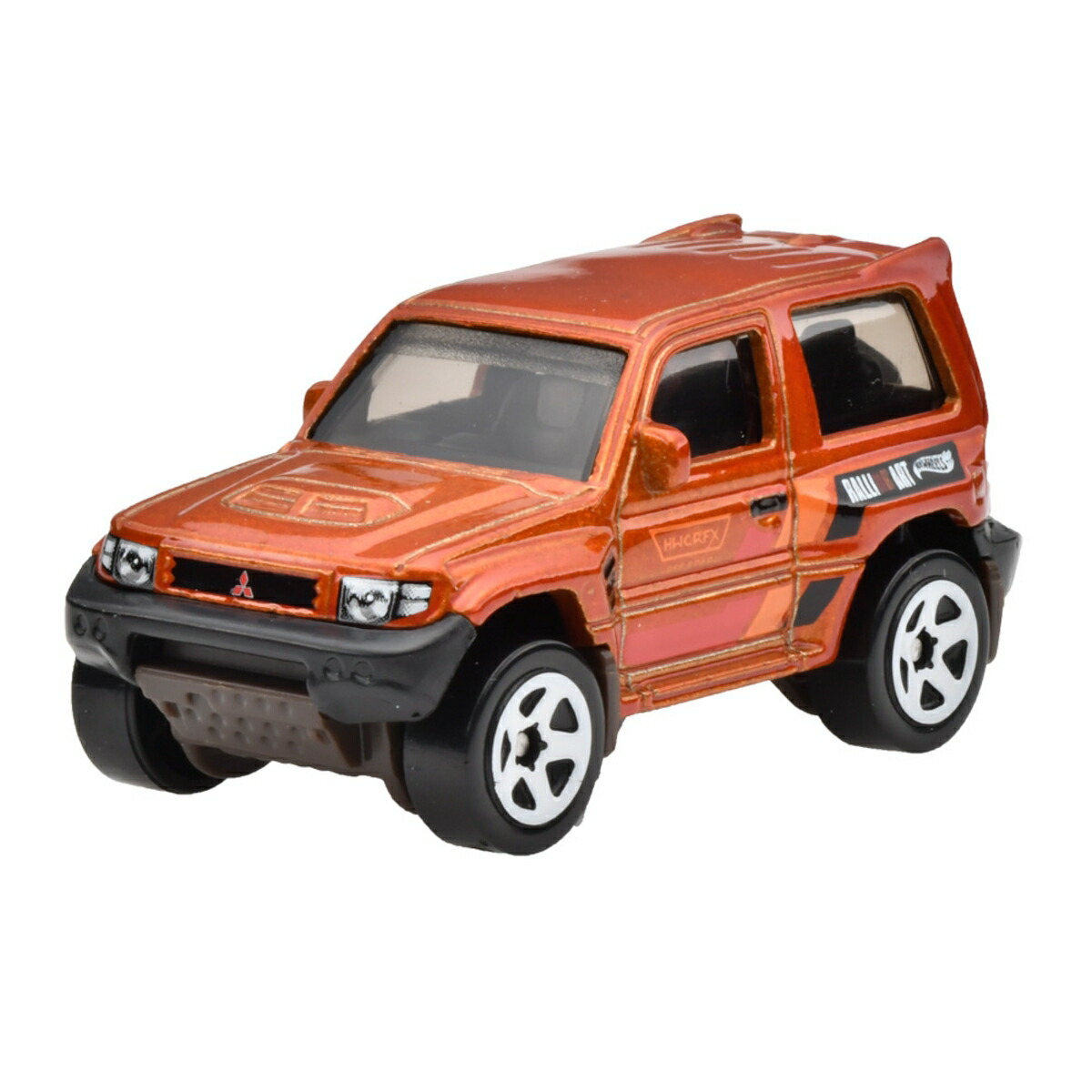 ホットウィール(HotWheels)ベーシックカー三菱パジェロエボリューション乗り物おもちゃミニカー3歳からオレンジHXR09