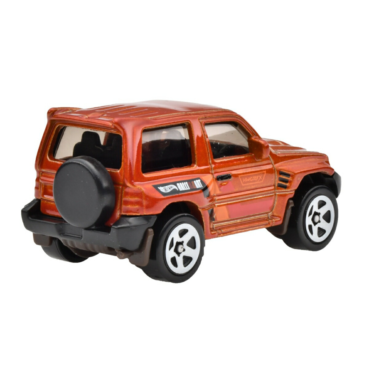 ホットウィール(HotWheels)ベーシックカー三菱パジェロエボリューション乗り物おもちゃミニカー3歳からオレンジHXR09