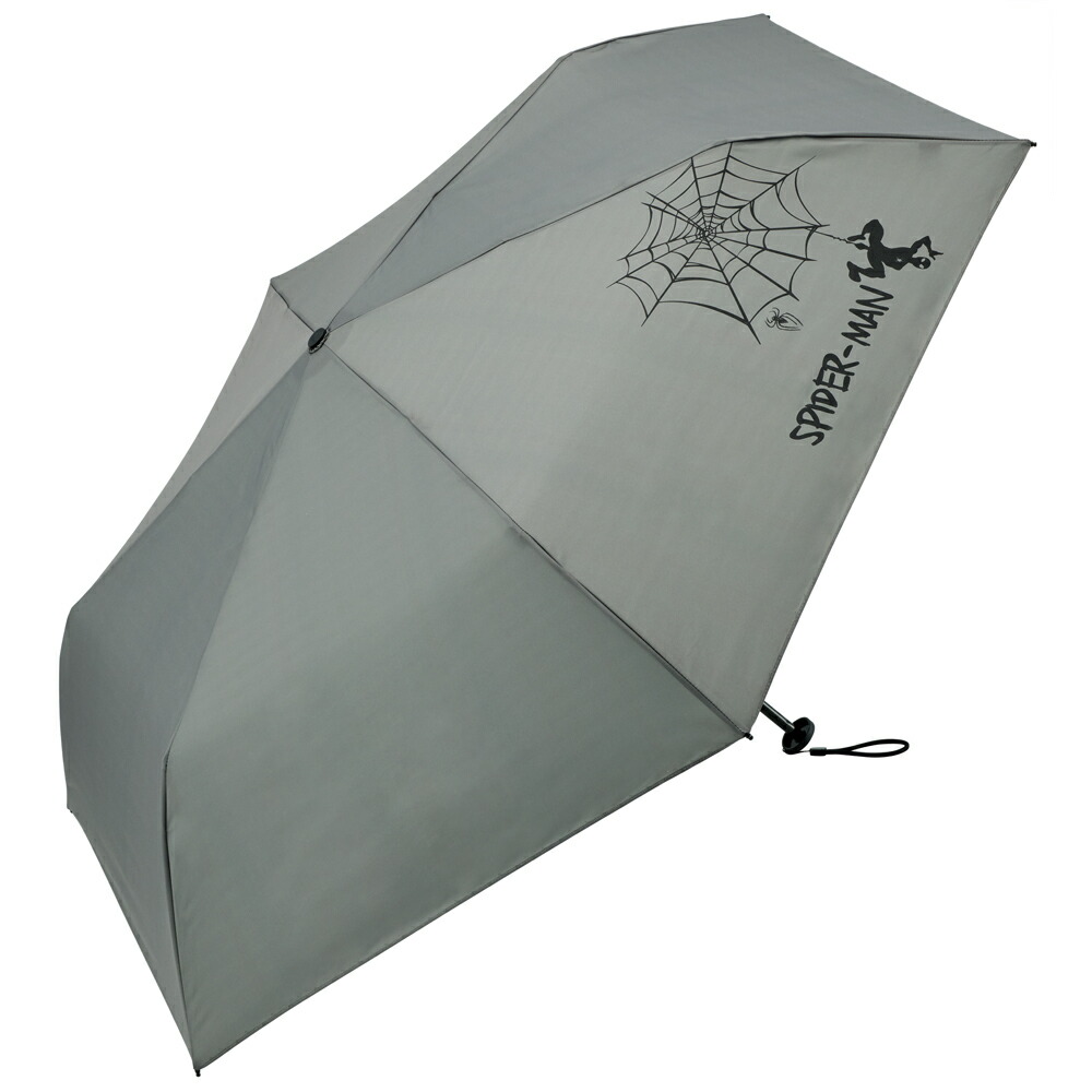 スパイダーマン　折りたたみ傘 55cm 晴雨兼用 軽量 カーボンファイバー UVカット90％画像