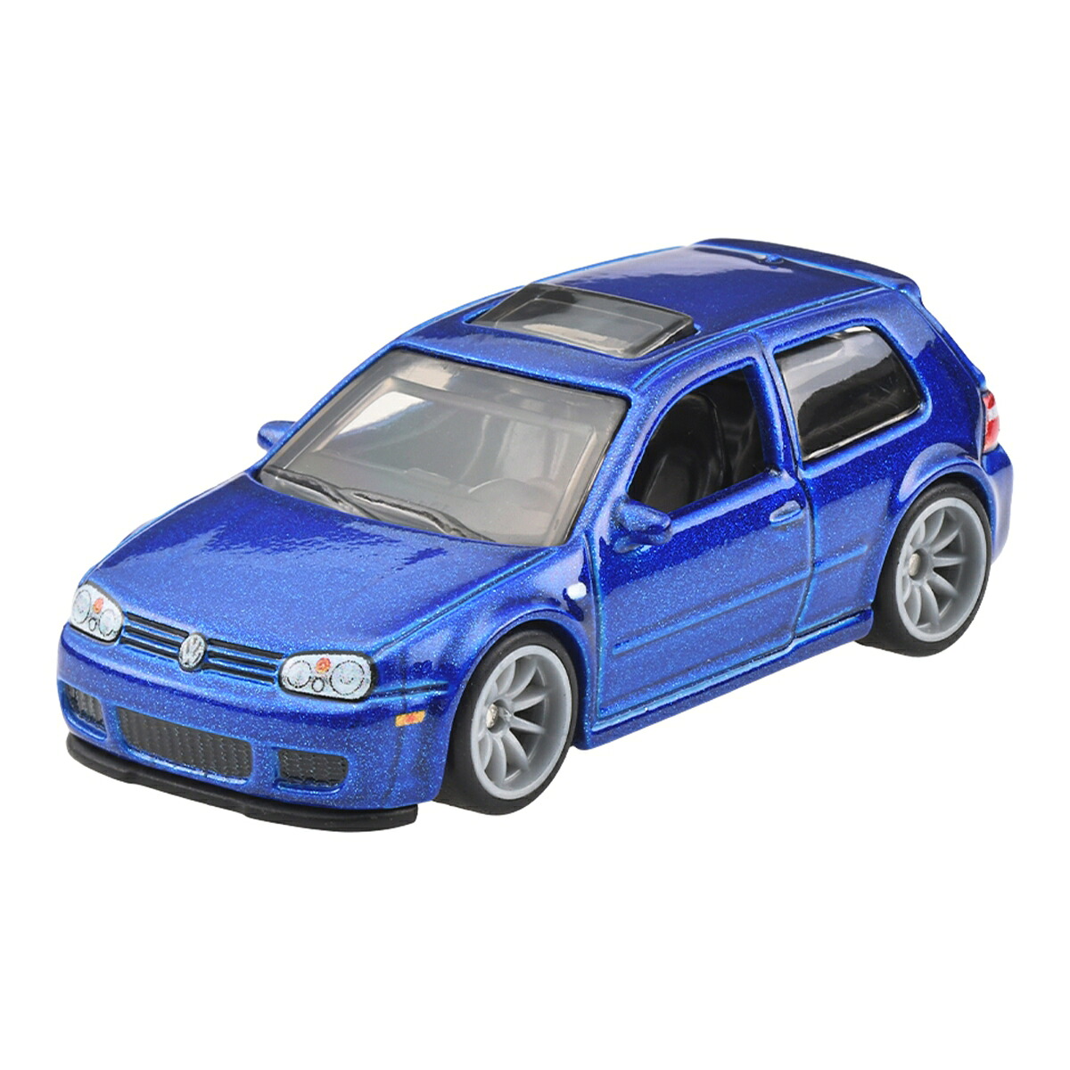 ホットウィール(HotWheels)プレミアム2パック2004フォルクスワーゲンゴルフR32/フォルクスワーゲンゴルフMK7乗り物おもちゃミニカー3歳からブルーJHW49