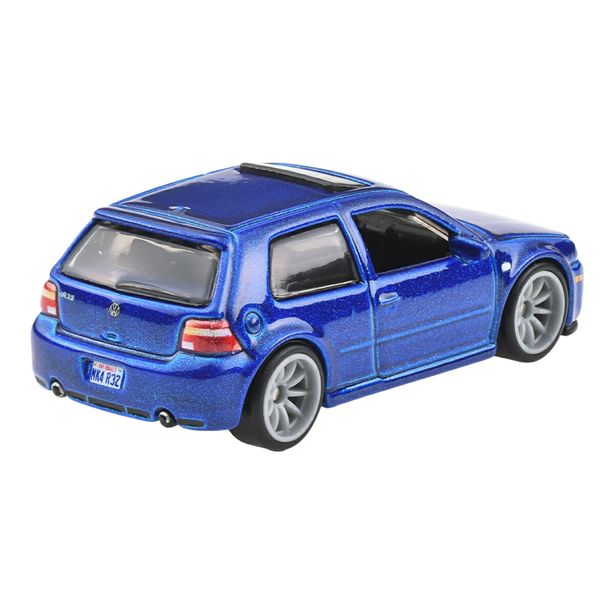 ホットウィール(HotWheels)プレミアム2パック2004フォルクスワーゲンゴルフR32/フォルクスワーゲンゴルフMK7乗り物おもちゃミニカー3歳からブルーJHW49
