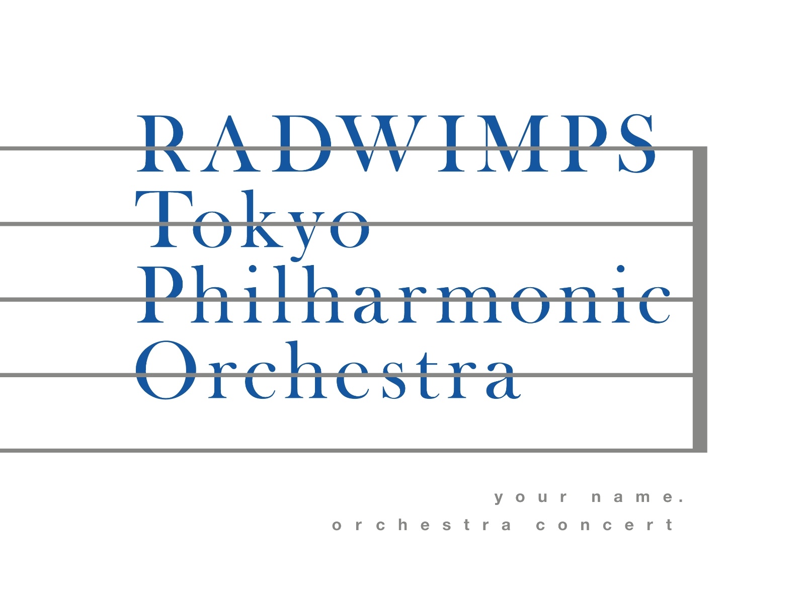 �ַ���̾�ϡ��ץ��������ȥ饳�󥵡��ȡ�Blu-ray��[RADWIMPS]