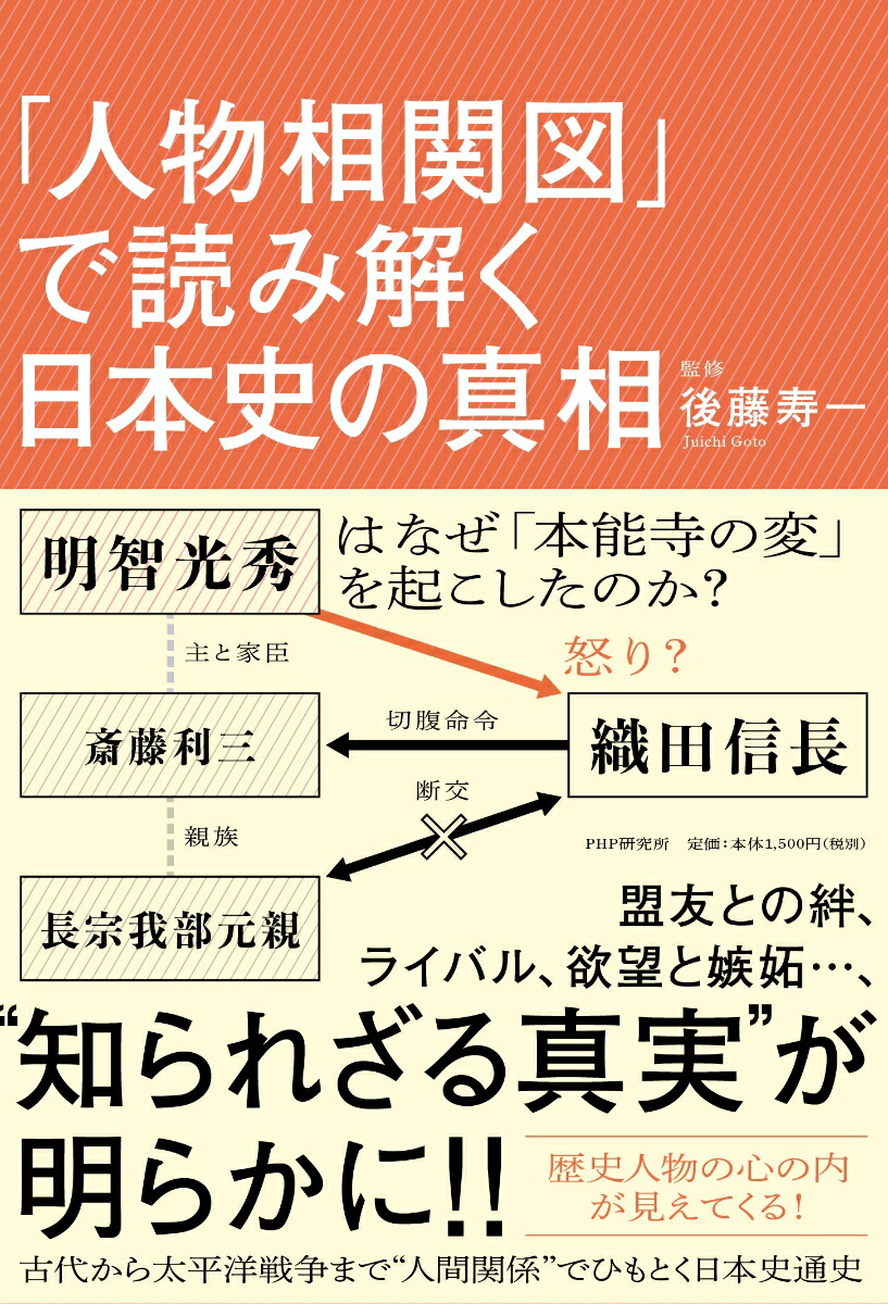 楽天ブックス 人物相関図 で読み解く日本史の真相 後藤 寿一 本