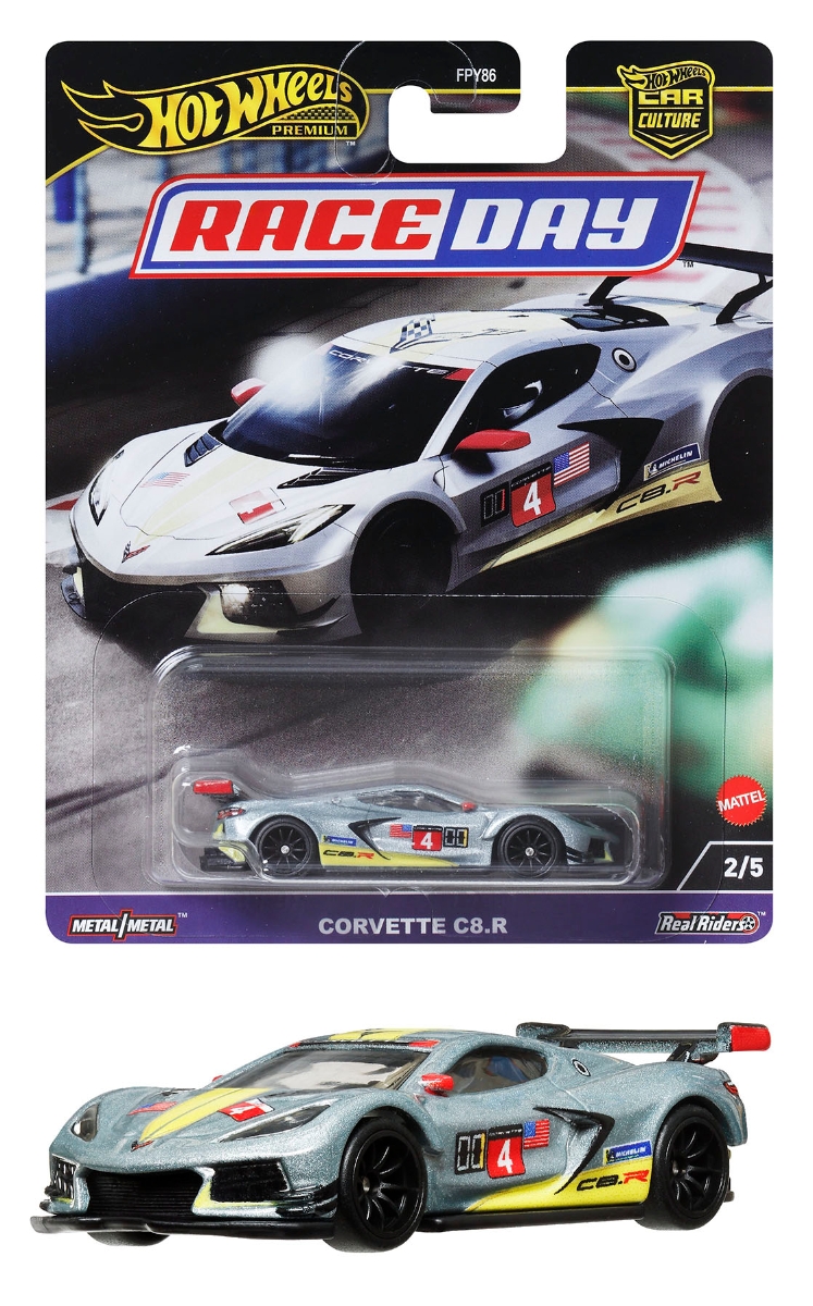 新品10個セット　ホットウィール　カーカルチャー レースデイ コルベットC8.R ホットウィール カーカルチャー レースデイ コルベット C8.R