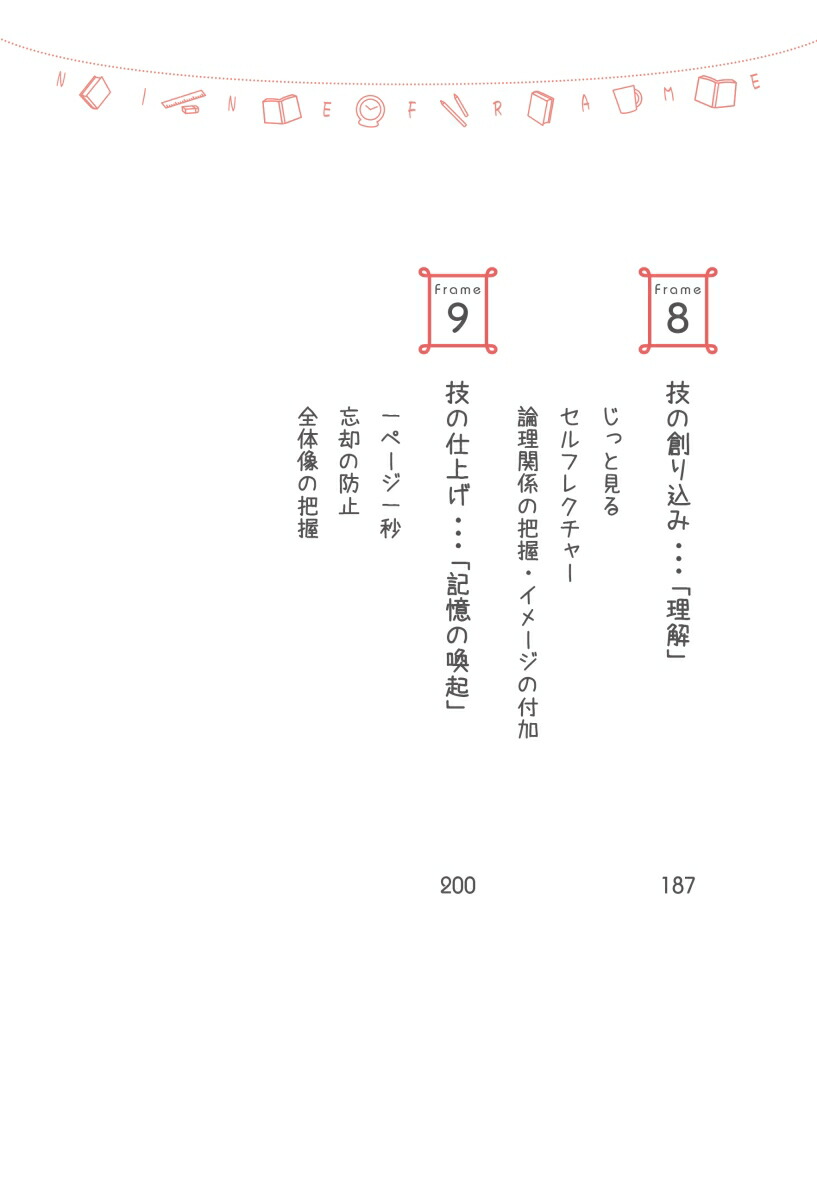 しあわせ学習法9フレーム[資格の大原中の人]