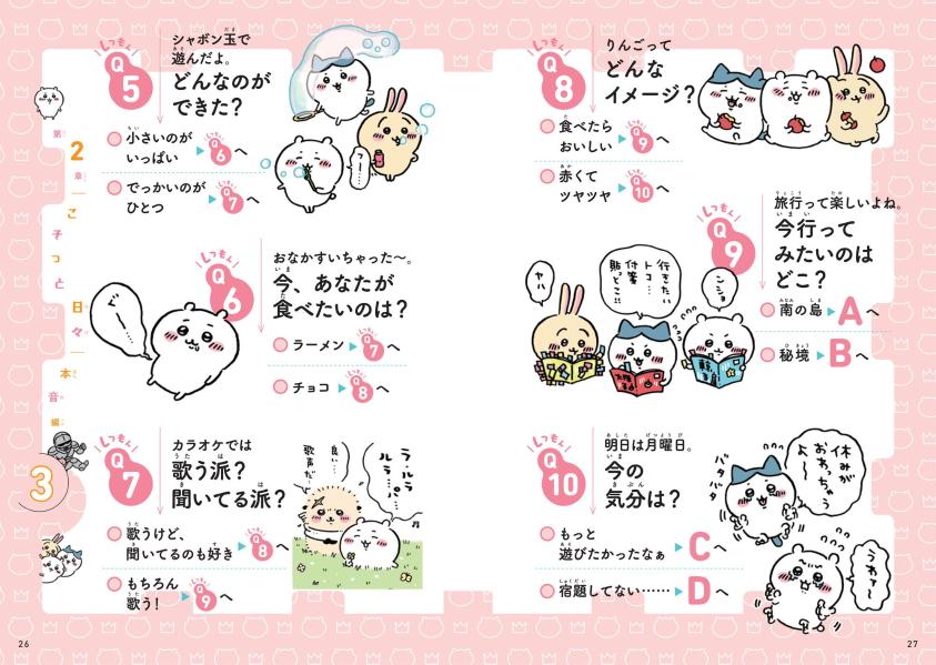 ちいかわ心理テストなんかズバッと当たっちゃうやつ[ナガノ]