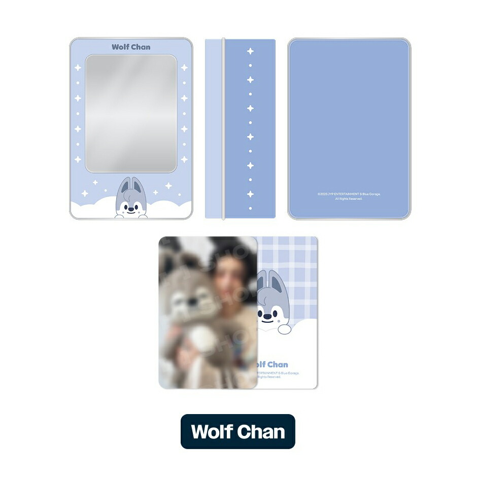 【先着特典】Stray Kids - [dominATE : celebrATE] SKZOO PHOTOCARD TINCASE (Wolf Chan Ver.)(フォトカード(8種ランダム1種))画像